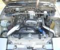 Powder coated valve cover installed